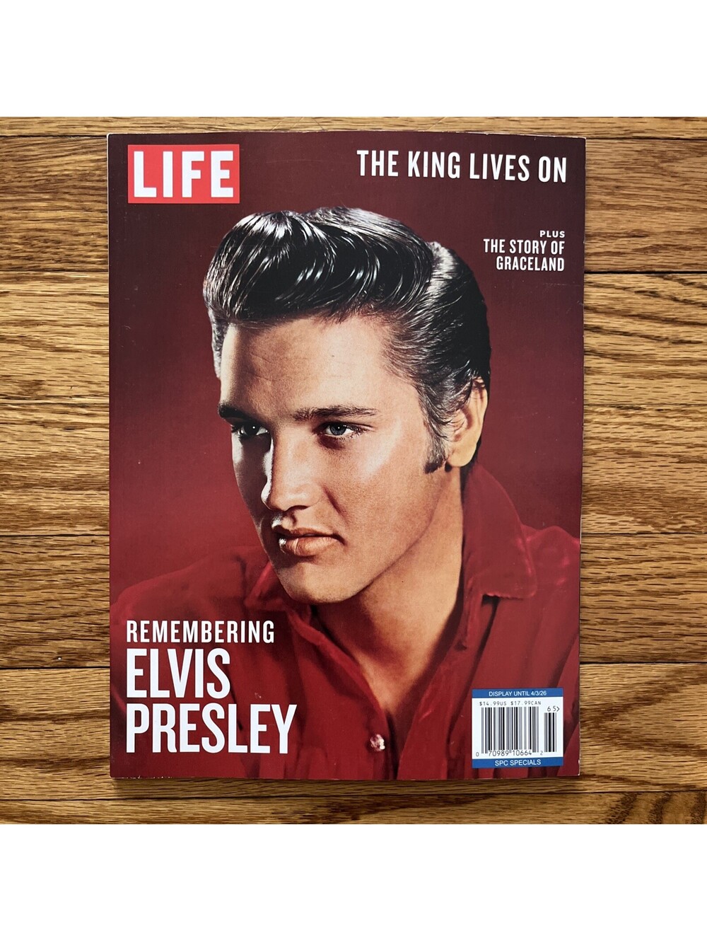 Elvis Presley Life Magazine The King Lives On Remembering Vinyl Record LP Album